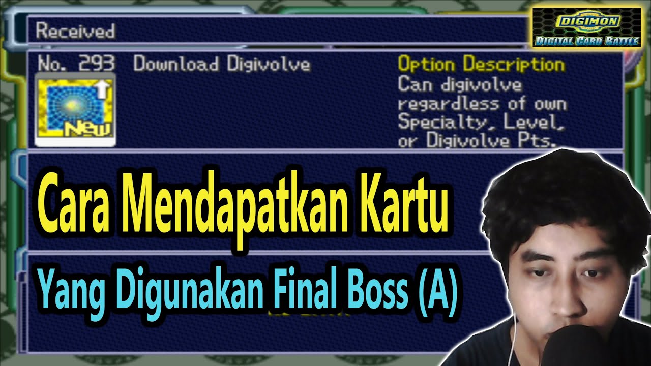 Rahasia Digimon Digital Card Battle, Cara Mendapatkan Download Digivolve Kartunya A si Analogmon