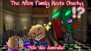 The Afton Family Meets Chucky ep. 3||  Ade due damballa || GachaPuppies