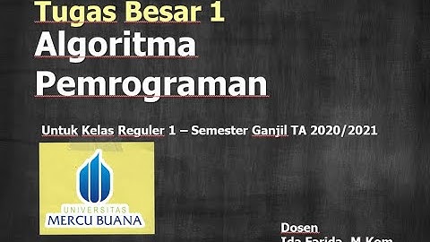 Tugas besar 1 Algoritma