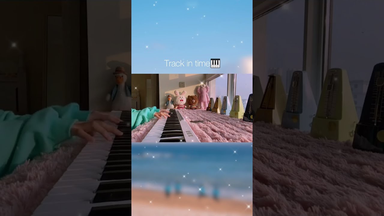 Track in time - Piano Cover #shorts