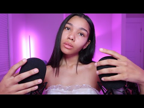 ASMR | Fast & Aggressive Mouth Sounds, Unintelligible Whispers & Trigger Assortments ⚡️💜