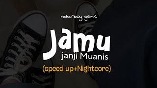Ndarboy Genk • JAMU Janji Muanis (speed up aesthetic Nightcore)