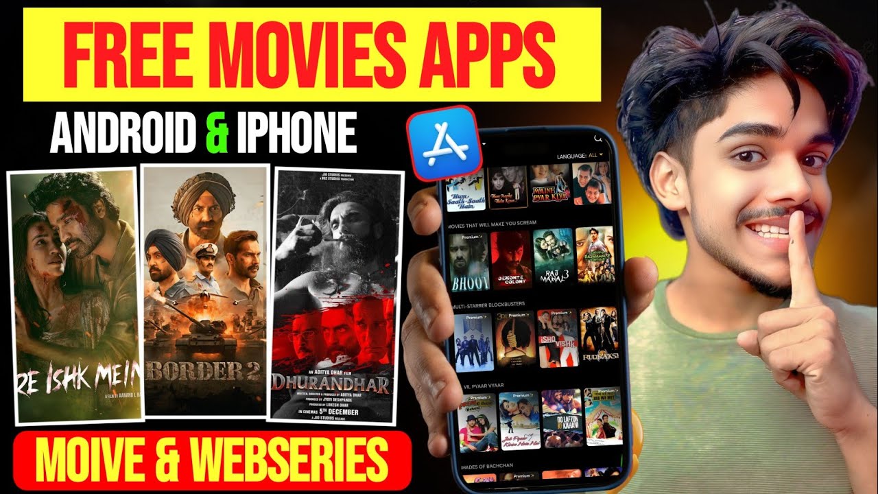 Best Free Movie Download App 2026 | Watch Bollywood, Hollywood & South Indian Movie Android & iphone
