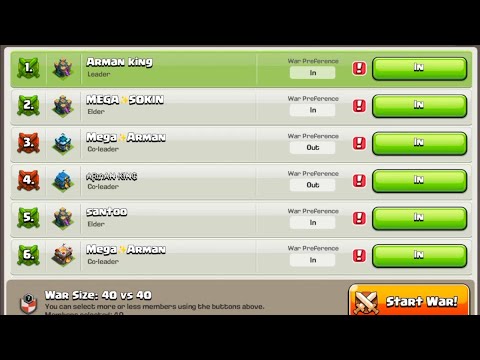 now i can&rsquo;t start war 1 more problem coming 😭 ( Clash of clans )