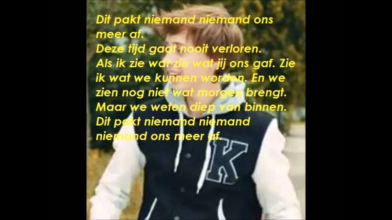 Dit pakt niemand ons meer af lycris - YouTube