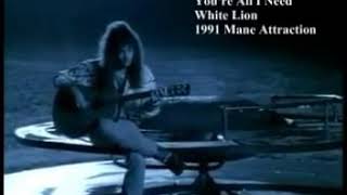 You're All I Need😍😍😍White Lion Live 1991