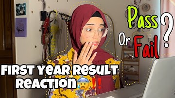 Reacting to my first year board exam’s result 2024😰‼️ || Reaction of my family // Yusma Akhund