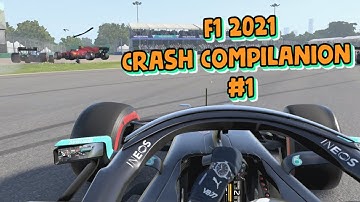 F1 2021 Game Crashes Compilation #1