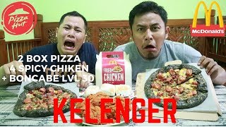 Mukbang Indonesia 4 Y Chiken Mcd 2 Nasi 2 Box Pizza Hut Boncabe Lvl 30 13