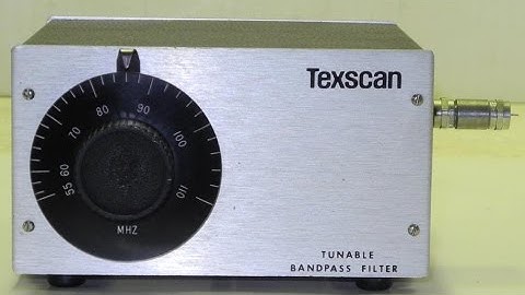 Texscan Tunable BPF + AirSpy