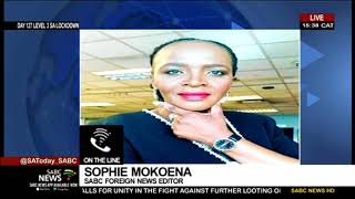 Update on planned Zimbabwe corruption demonstrations: Sophie Mokoena