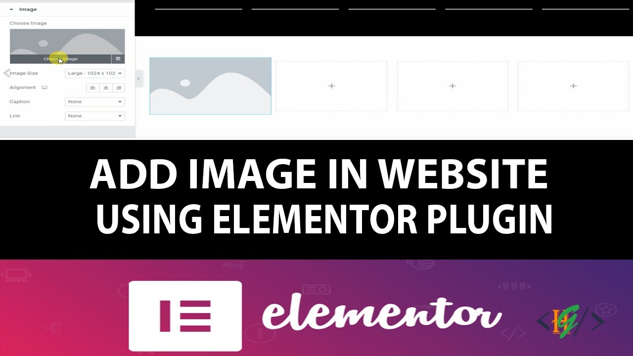 How to add image using Elementor - YouTube