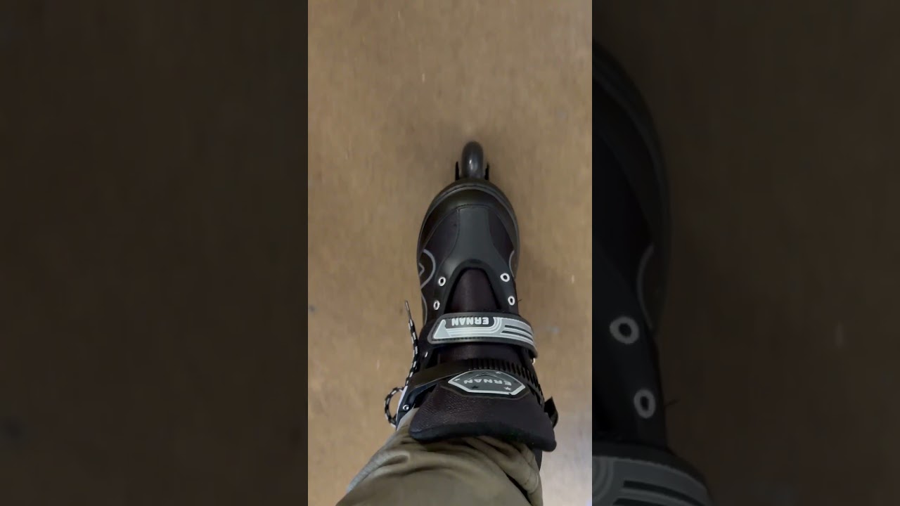 Just testing the products! 😂🛼 