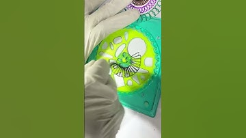 Spirograph colourful design design ASMR Satisfying #shortvideo #shorts #asmr