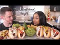 COOKMAS DAY 11! CHRIS COOKS FOR ME! SONORAN HOTDOGS