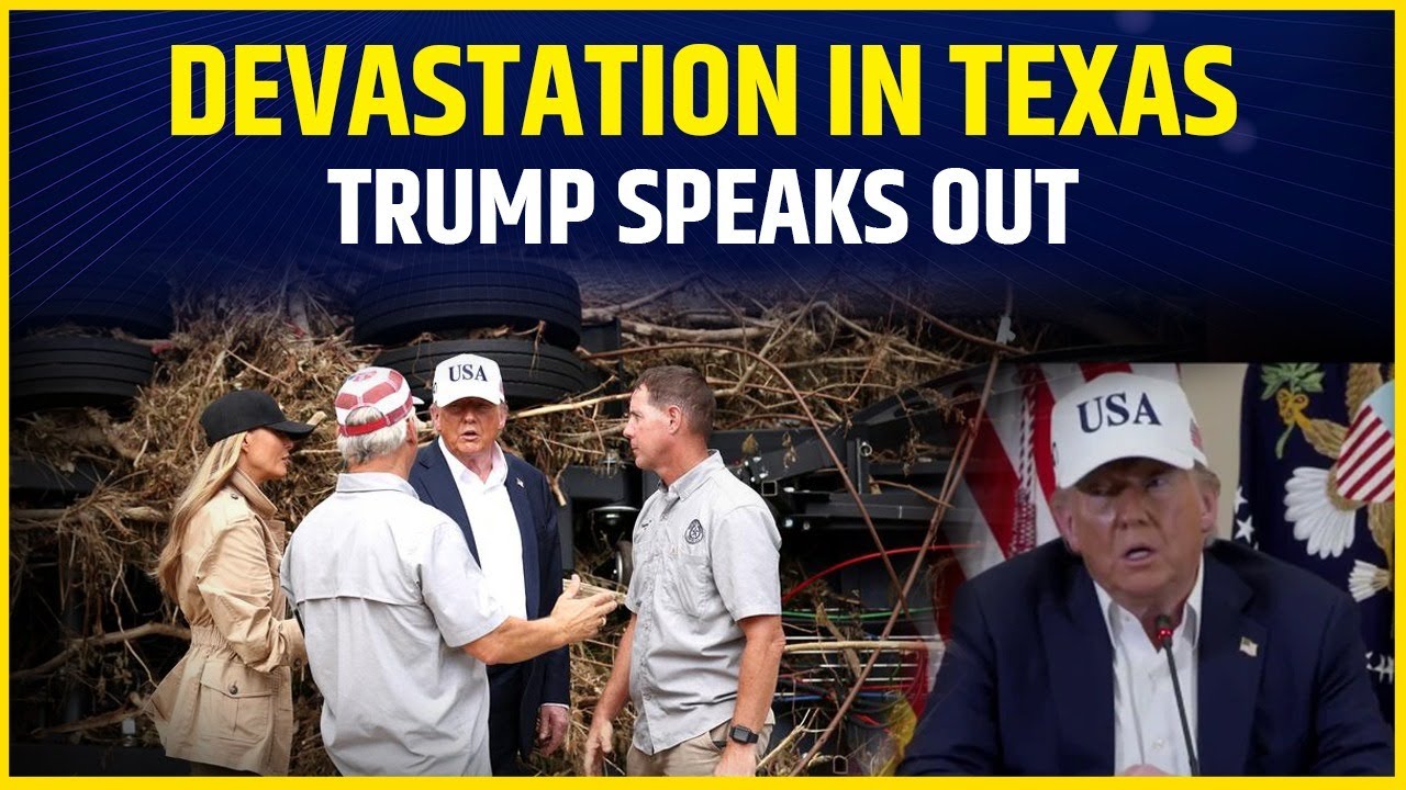 Texas Flood News: Trump Joins Texas Officials in Kerrville to Address Devastating Flooding Crisis