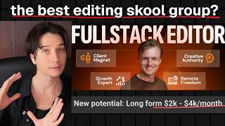 Fullstack Editor Skool Group Review (2 year member)