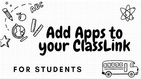 Student How-to: Add Apps to ClassLink