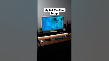 My M4 MacMini Setup! #shorts #macminim4