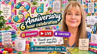 Information 3 Years of Stitches, Quilts & Community! Let's Celebrate & Sew! News