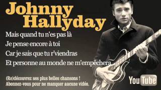 Video thumbnail of "Johnny Hallyday - T'aimer follement"