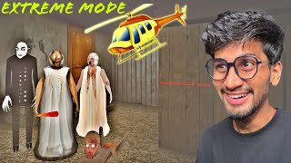 HELICOPTER ESCAPE IN EXTREME MODE IN GRANNY CHAPTER 1 [ UNOFFICIAL UPDATE ]