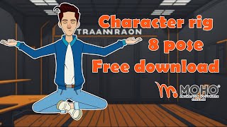 Rig character in moho. Free download.