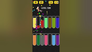Water Sort Puzzle - Level 1389 & 1390