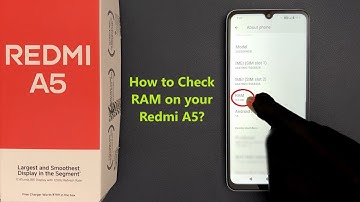 How to Check RAM on your Redmi A5?