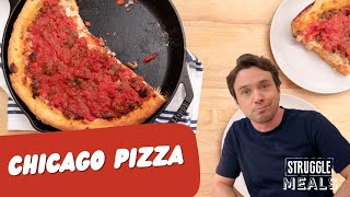 Classic Chicago Deep Dish Pizza