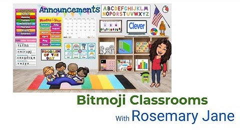 Bitmoji Classrooms in UNDER 10 minutes