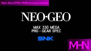 Neo-Geo (1990-1998) startup remake Neo Geo Max 330 Mega Logo Remake