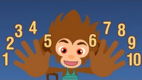 NUMBERS 1 TO 10 ♫ PLAYING WITH THE MONKEY! ♫ (Winged Lion)