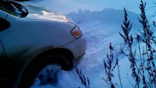 Mazda MPV 4WDпротив сугробов!! Mazda MPV vs 4WD drifts!!