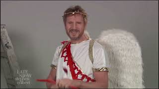 Liam Neeson’s Take on Santa and Cupid
