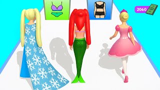 🌊From The Little Mermaid to Elsa?! The Legendary Transformation Parade🔥 [Build A Queen 370-386] screenshot 5