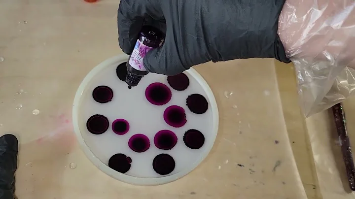 purple flower resin coaster / resin flower coasters made easy with platinum 360 resin