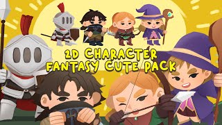 2D Character Fantasy Cute Pack