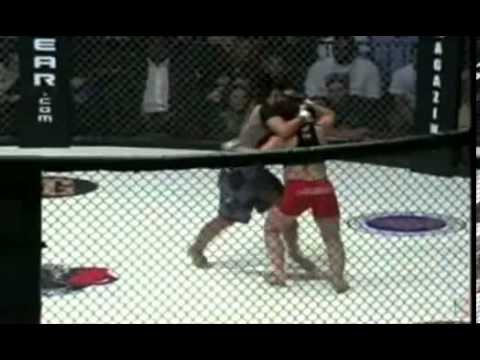 Gina Carano's second MMA fight Part 1