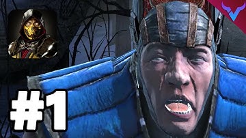Mortal Kombat - Gameplay Playthrough Part 1 - Sub ZERO (Android, iOS)