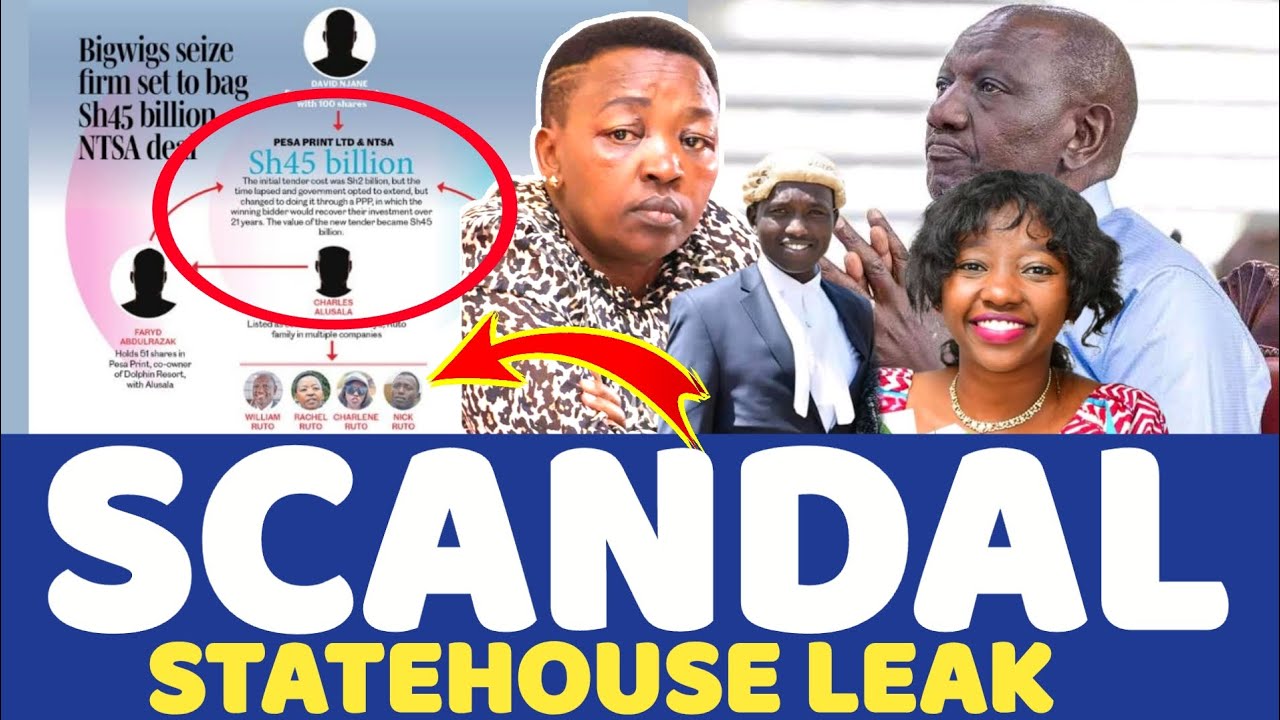 Shocking Leaked 45 Billion Huge SCANDAL Associated With Ruto's FAMILY