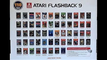 ATARI Flashback 9 Review and How to Install more Games, 1