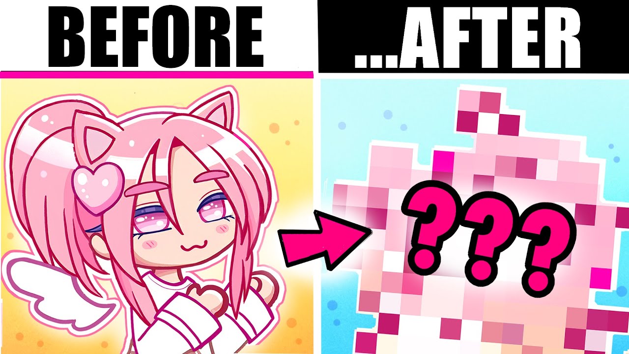 Difference with my main oc in gacha life and gacha club 😇 : r/GachaClub