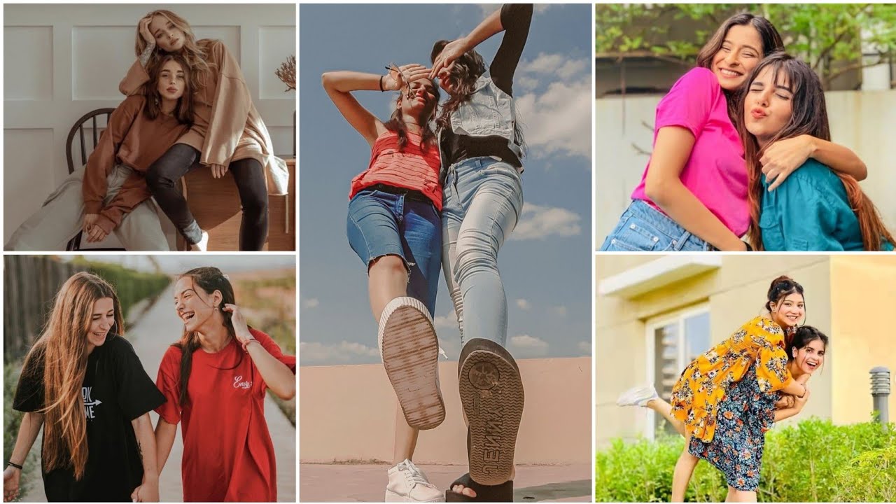 Three Best Friends Women Posing In Studio, Wearing Casual Style Outfit.  Girls Smiling And Having Fun. Фотография, картинки, изображения и  сток-фотография без роялти. Image 188876001