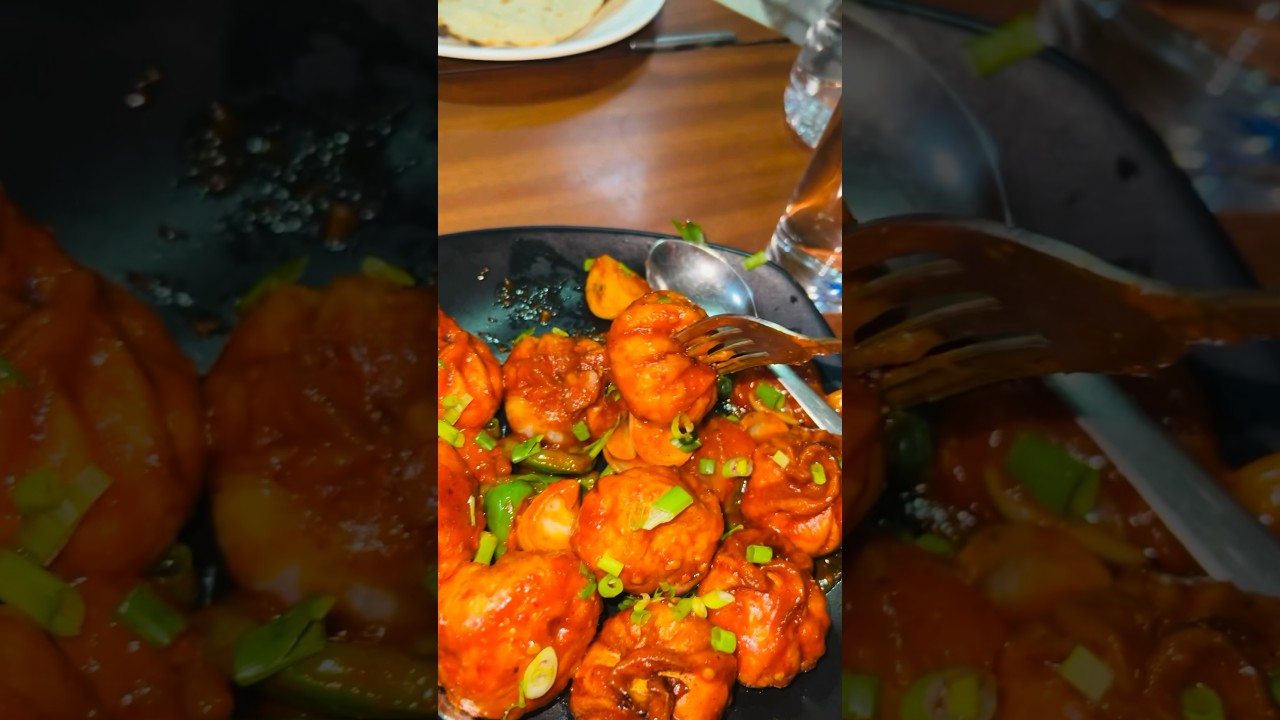 Spicy chilly momos🥟🔥 