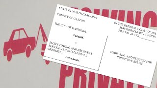City of Gastonia sues towing company following complaints of outrageous charges