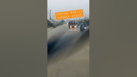 Banjir di Blora akibat hujan Deras #Shorts