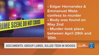 OFFICIALS: 2 men, 2 children accused of beating teen to death with metal pipe