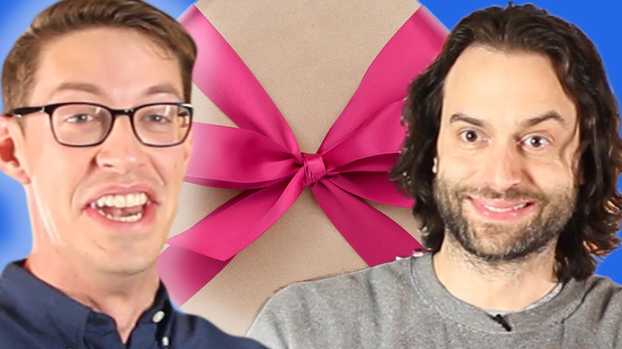try guys zach Christmas Box Prank With Chris D'Elia