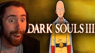 Asmongold Is BLOWN AWAY By Dark Souls 3 in 1 Hit Video